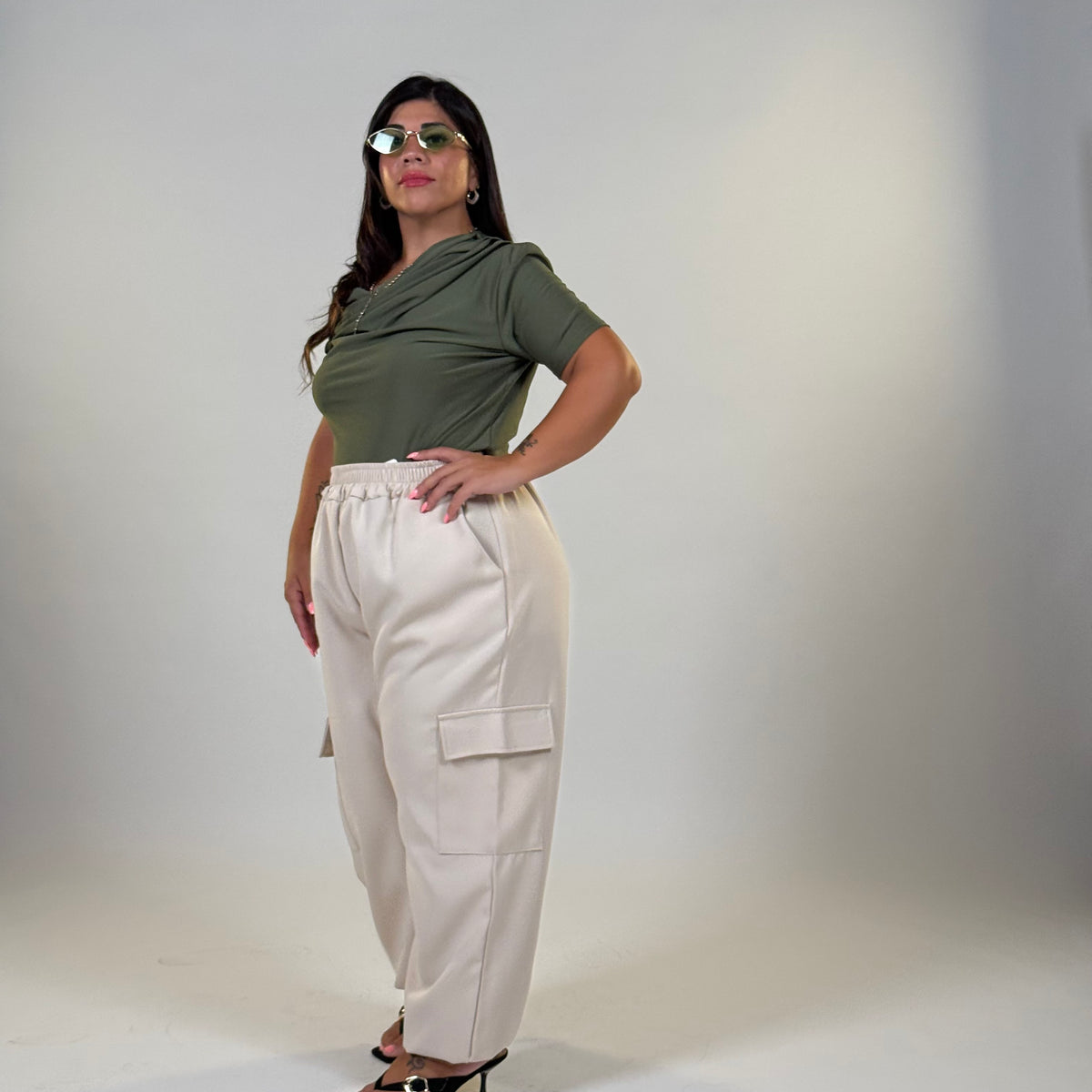 Pantalone Cargo Curvy