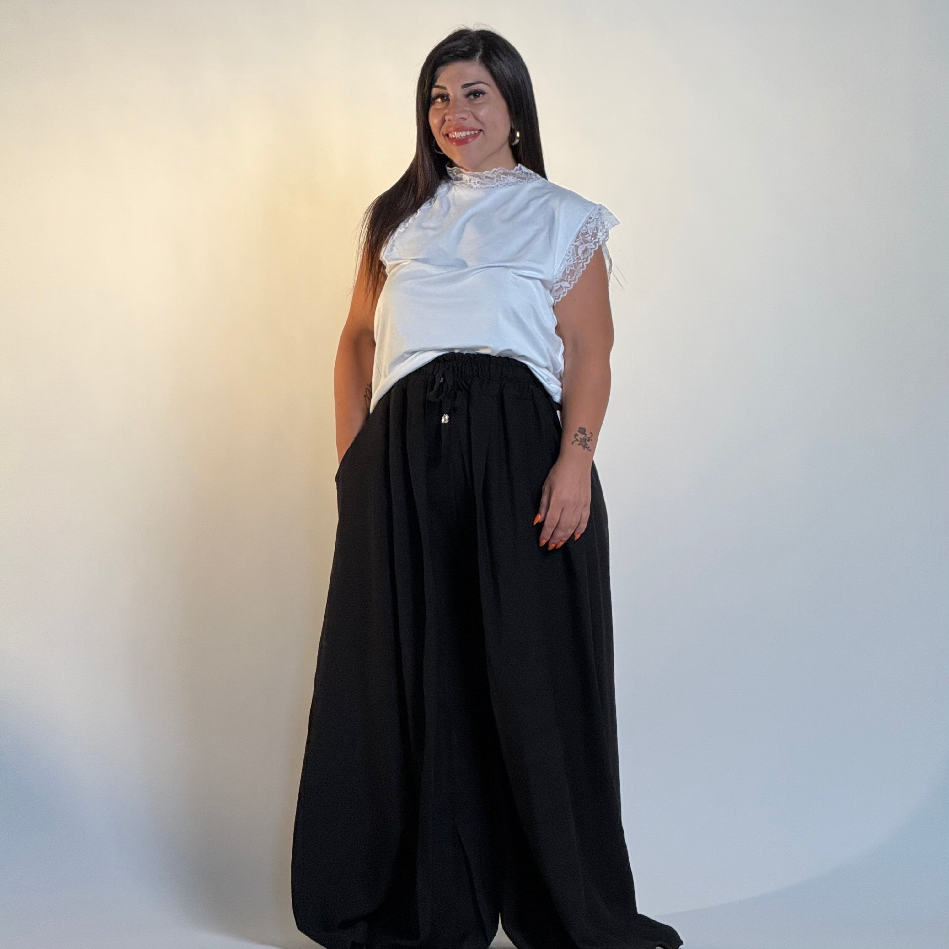 Pantaloni Palazzo