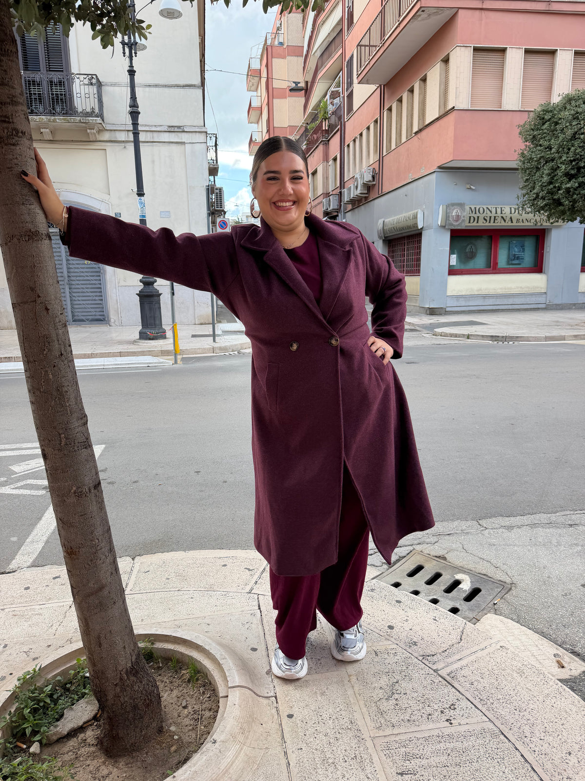 Cappotto Doppio Petto curvy
