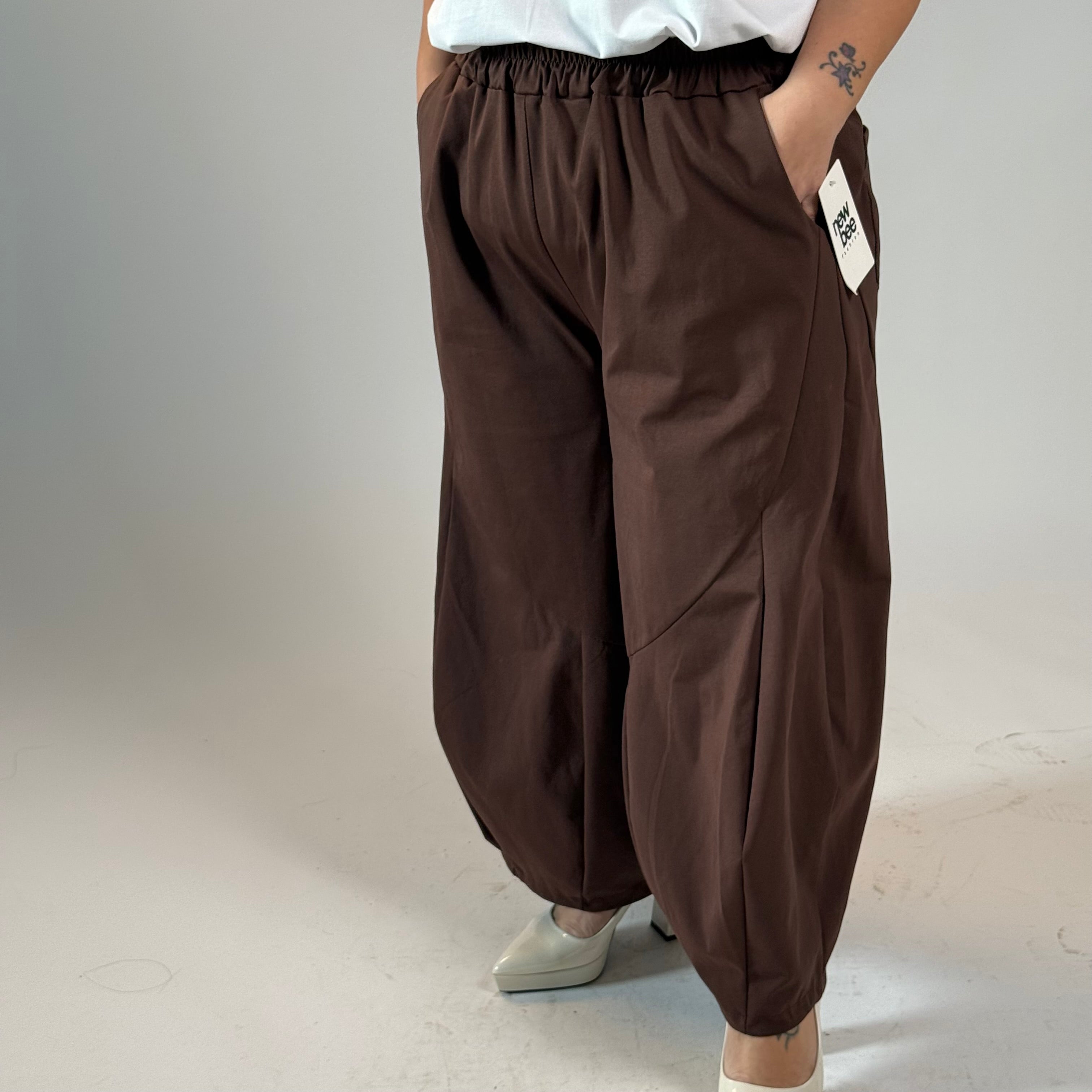 Pantalone palazzo comfort