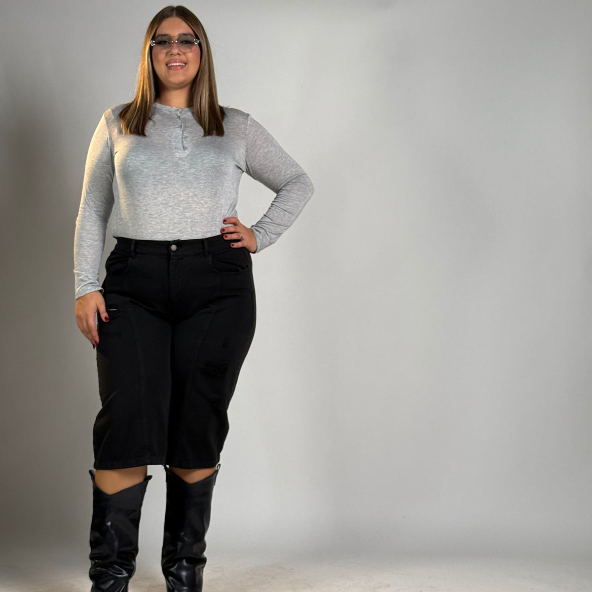 Bermuda Denim curvy