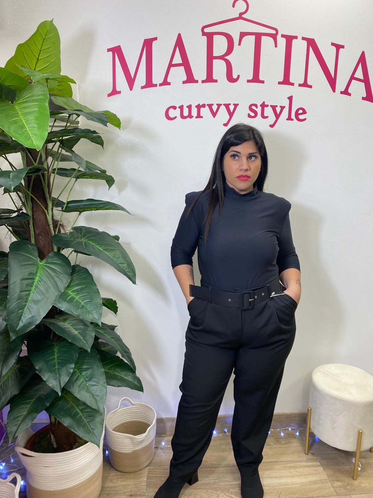 Pantalone con cintura