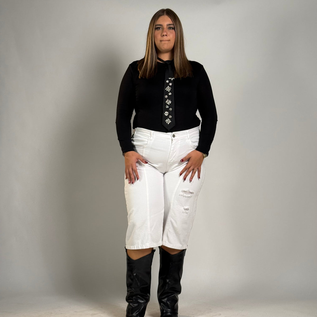 Bermuda Denim curvy