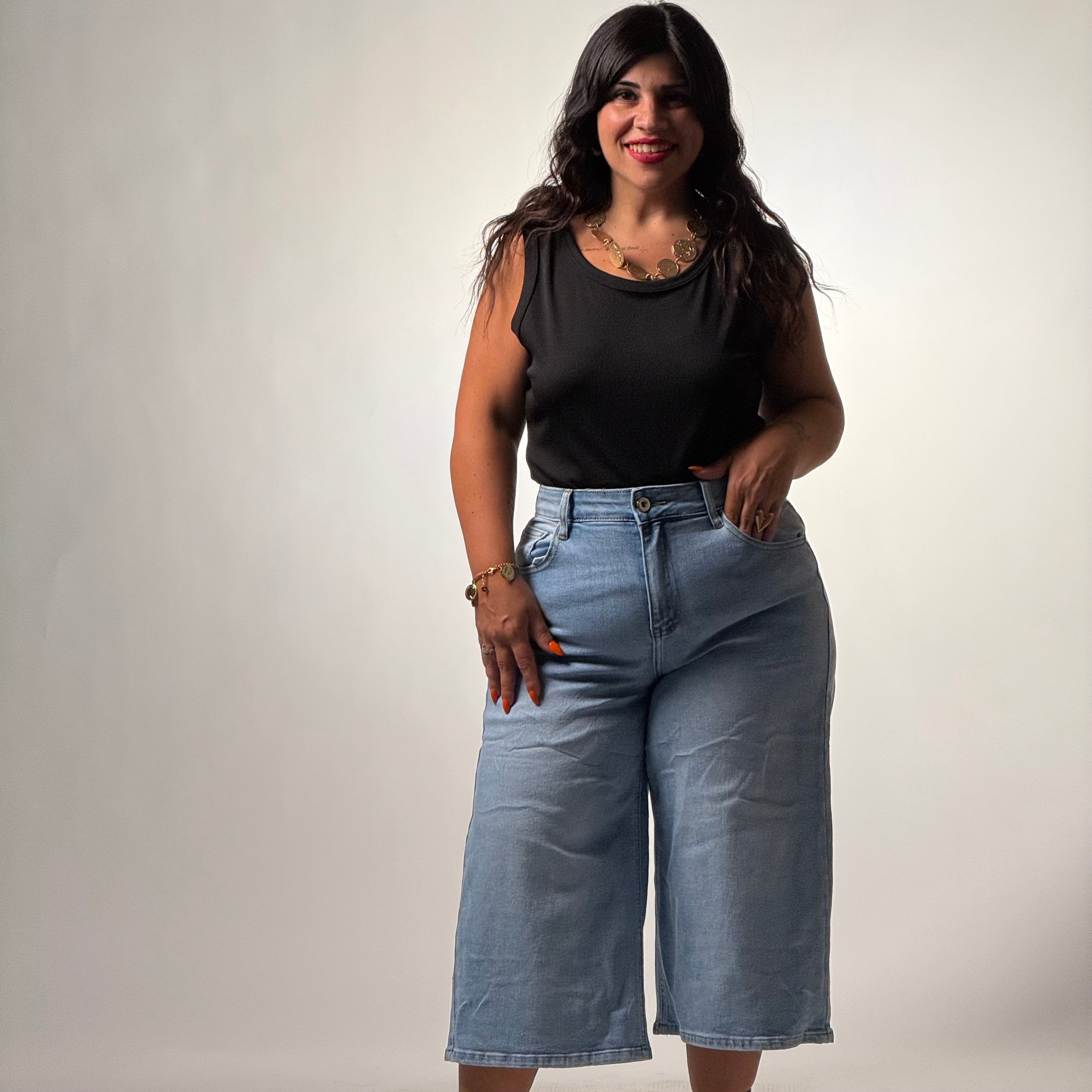 Bermuda di jeans