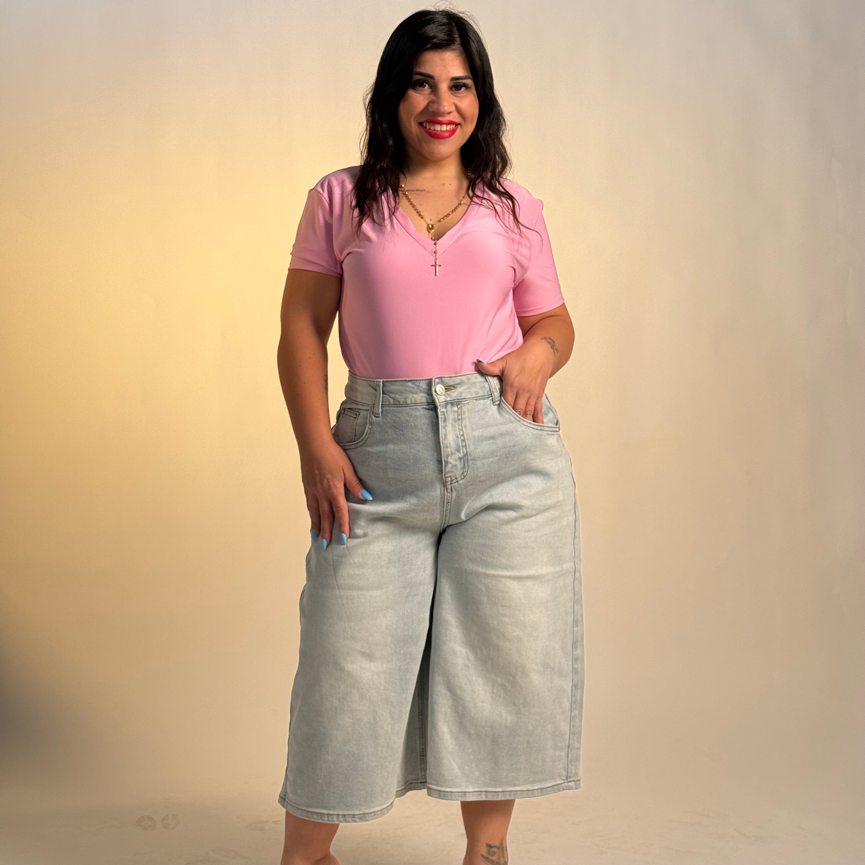 Jeans Tasca Rosa