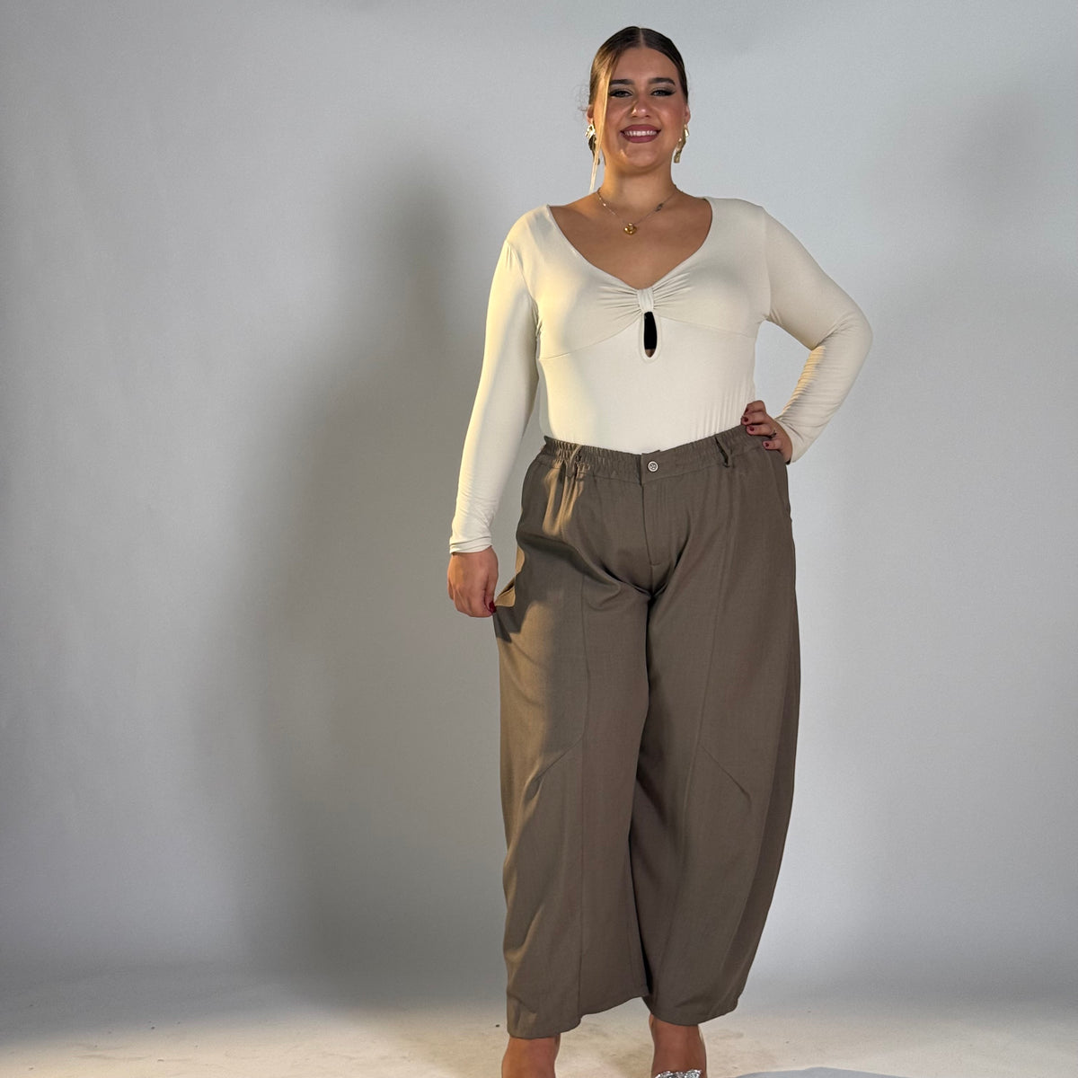 Pantalone comfort curvy