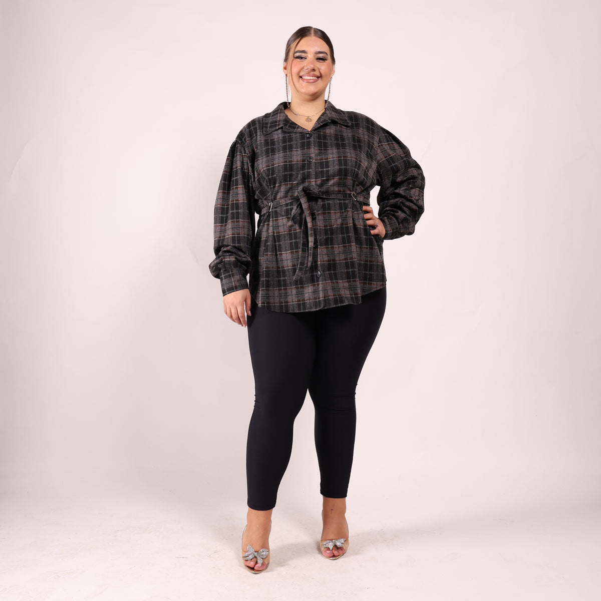 🍂 MAXI CAMICIA CHECK CURVY