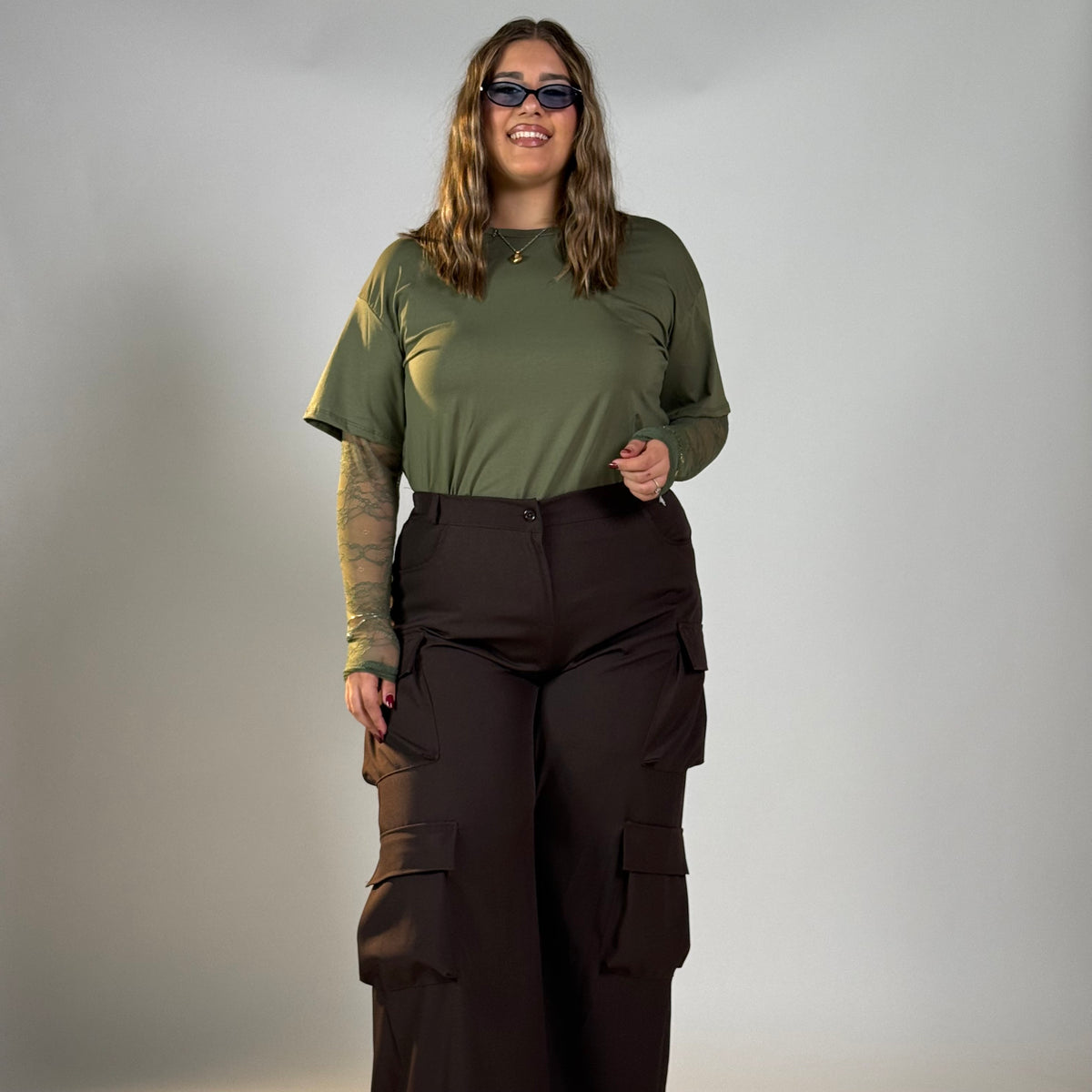 Pantalone Cargo Curvy