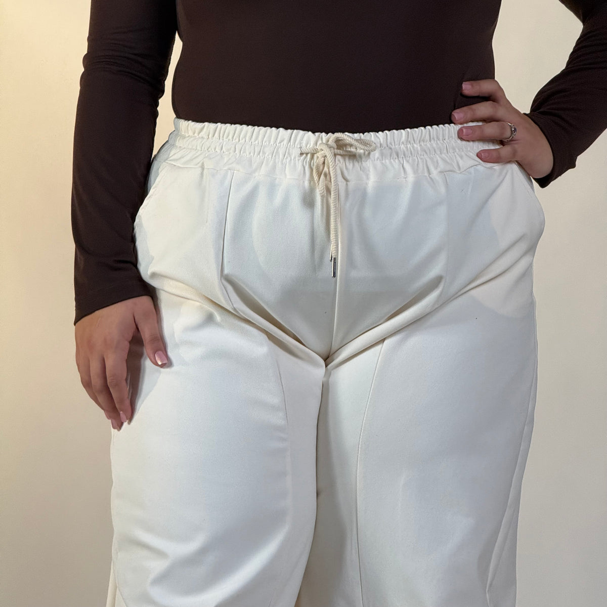 Pantalone Comfort con Coulisse