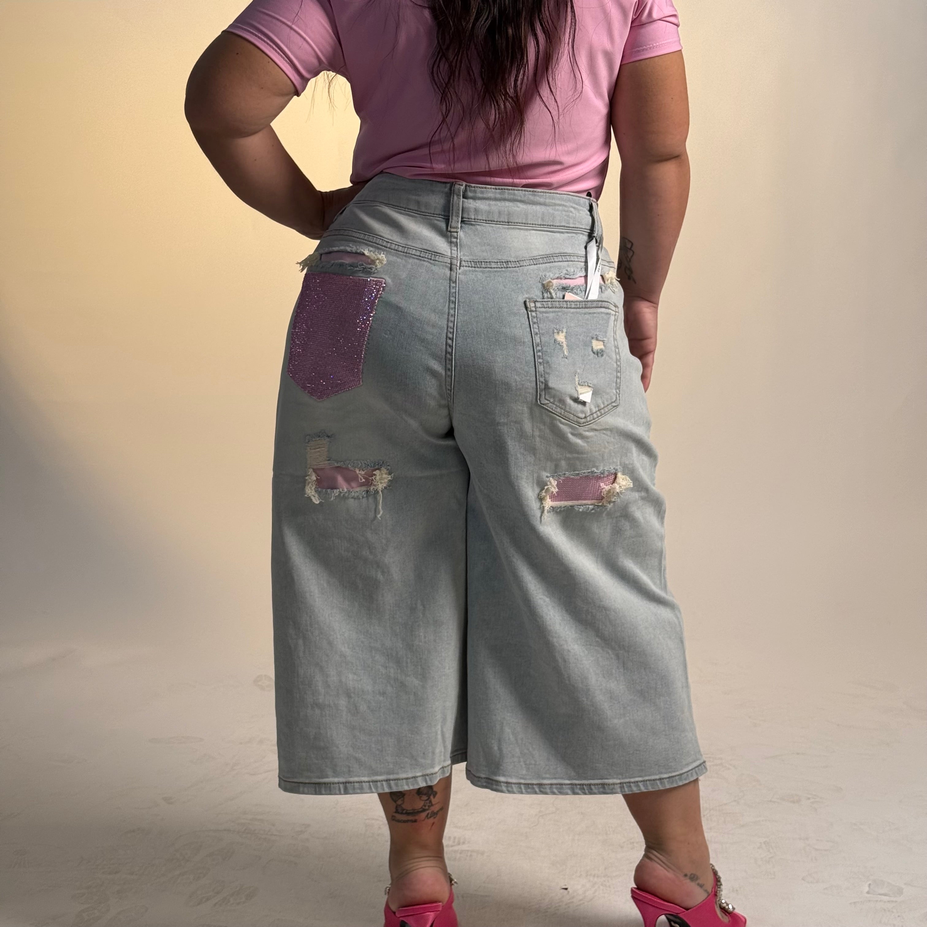 Jeans Tasca Rosa