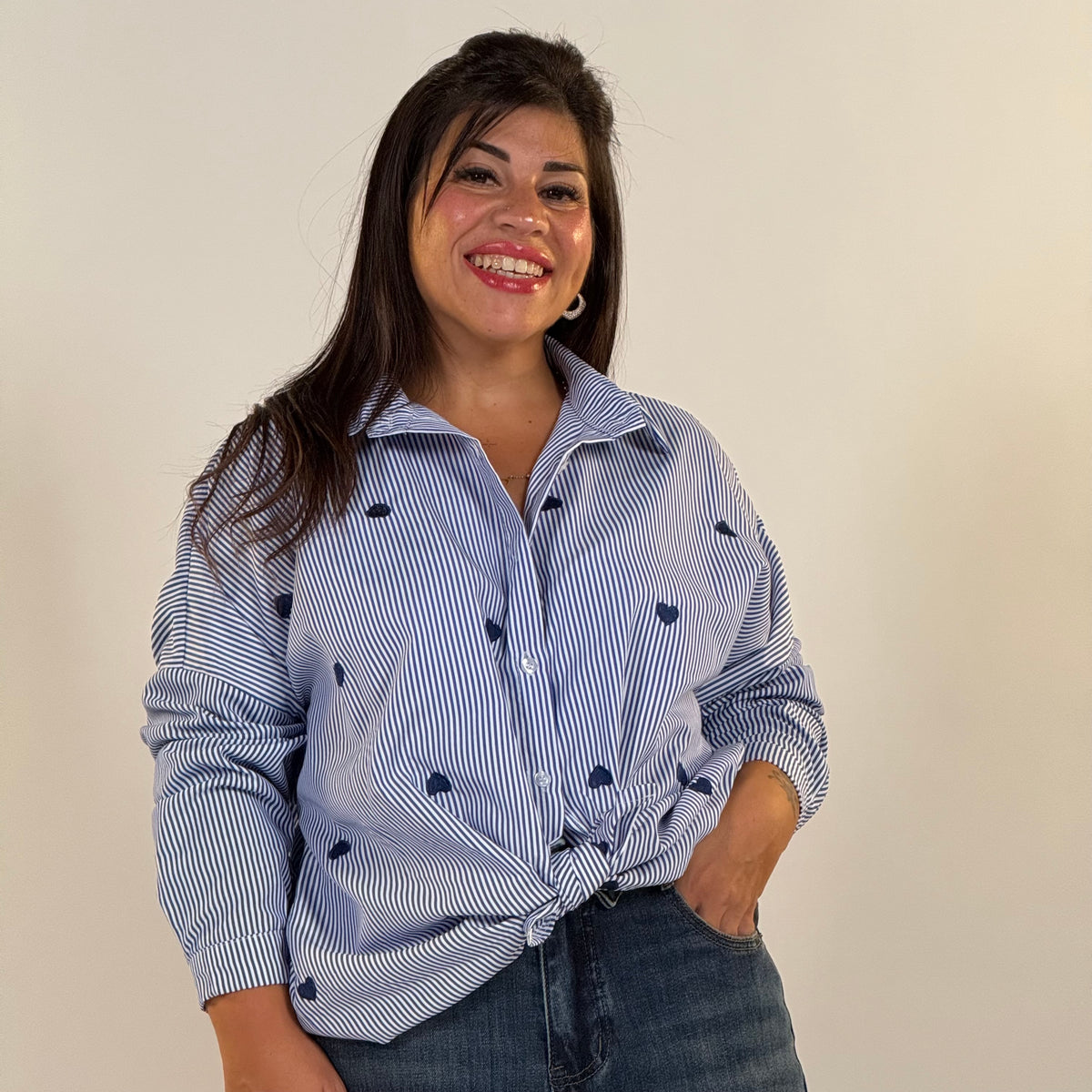 Camicia cuori