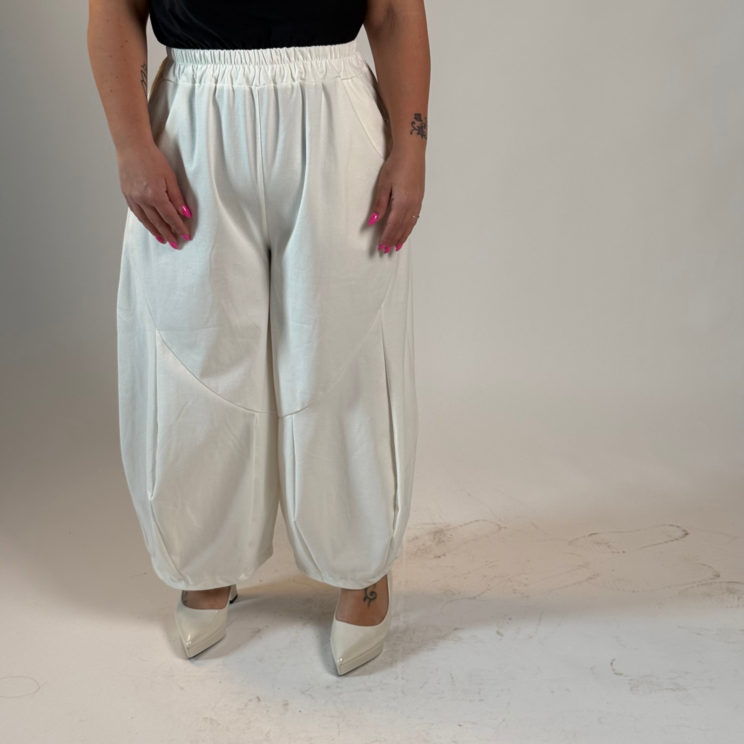 Pantalone palazzo comfort