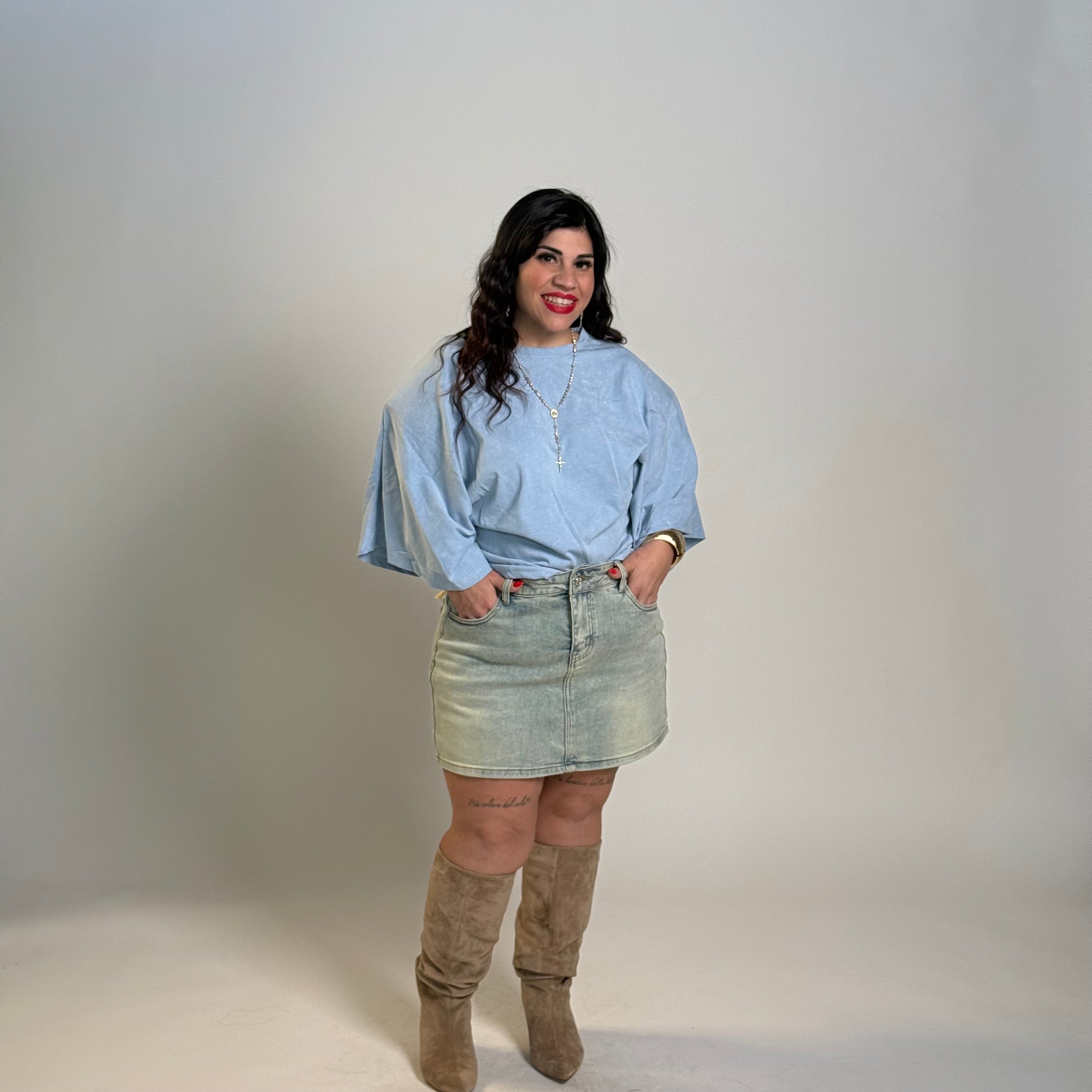 Maglia spalla larga