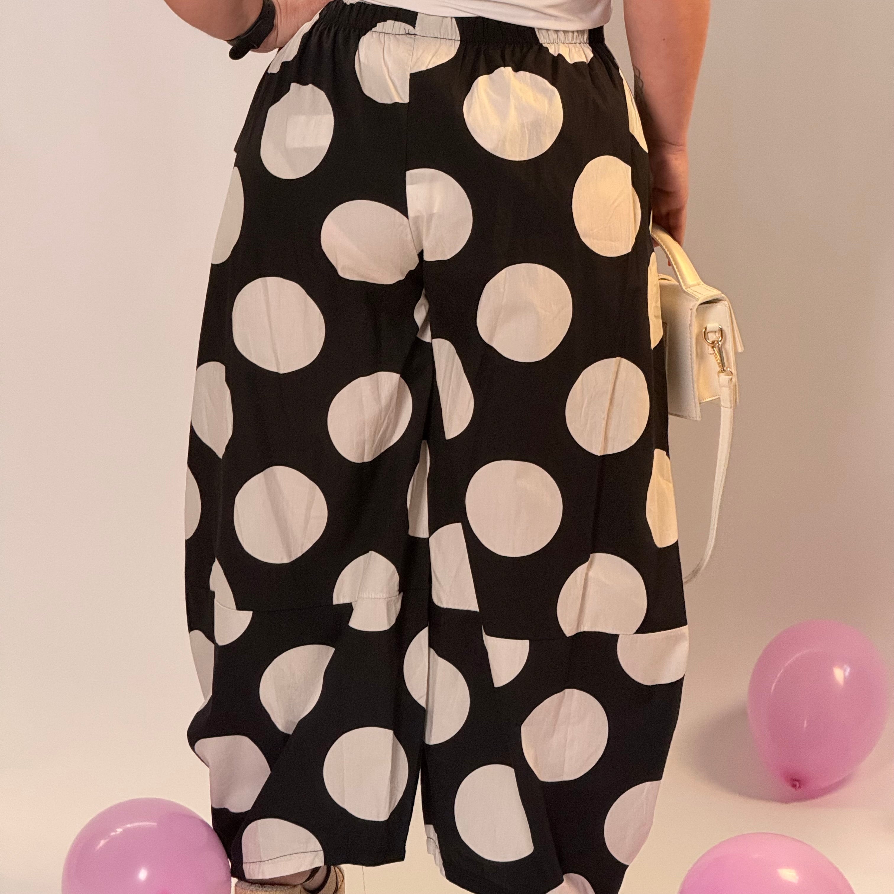 Pantalone comfort a Pois