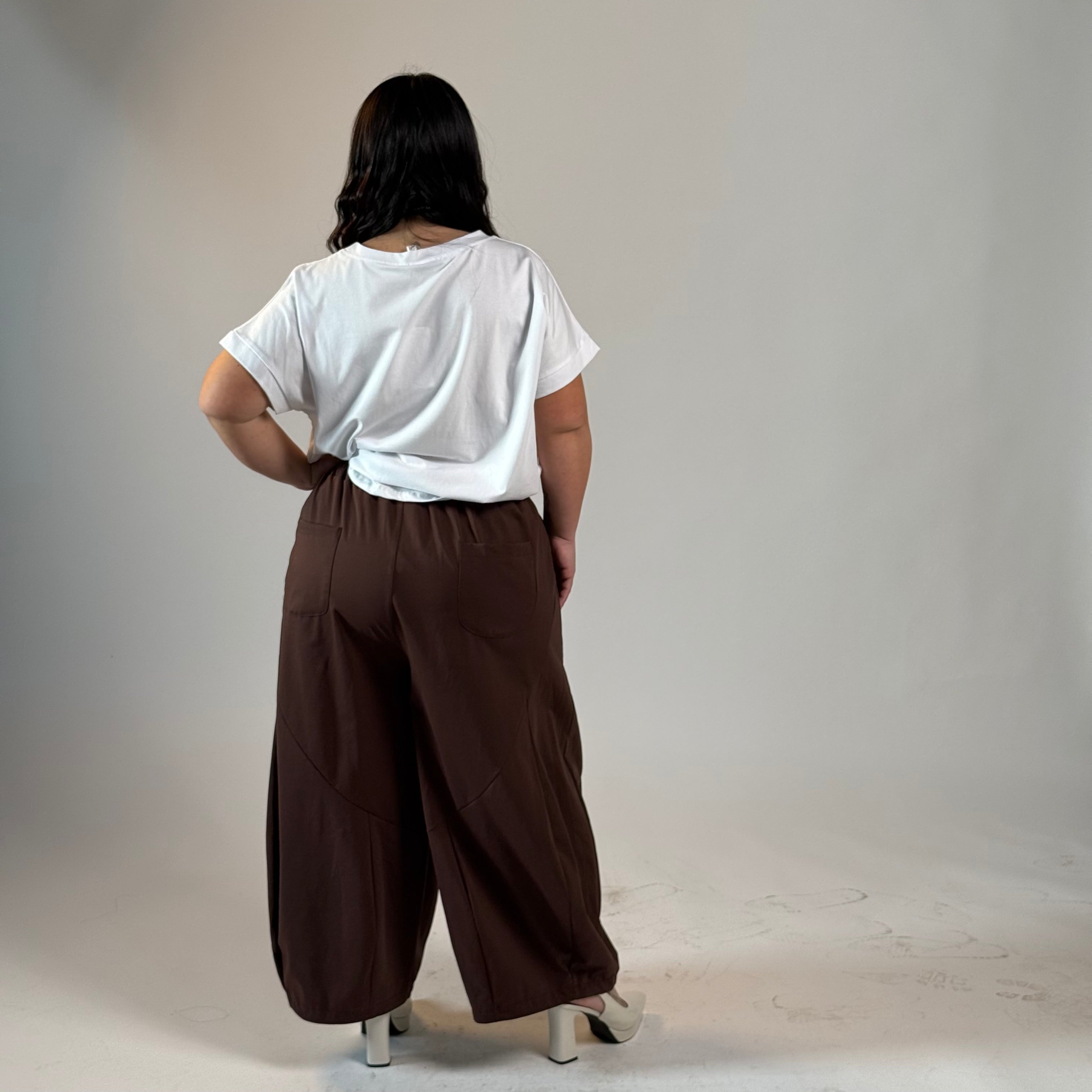 Pantalone palazzo comfort