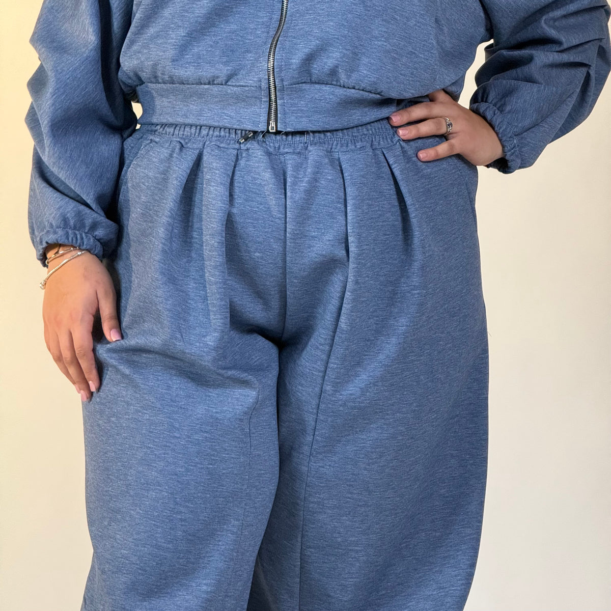 Coordinato Tuta con zip ✨Mi piace