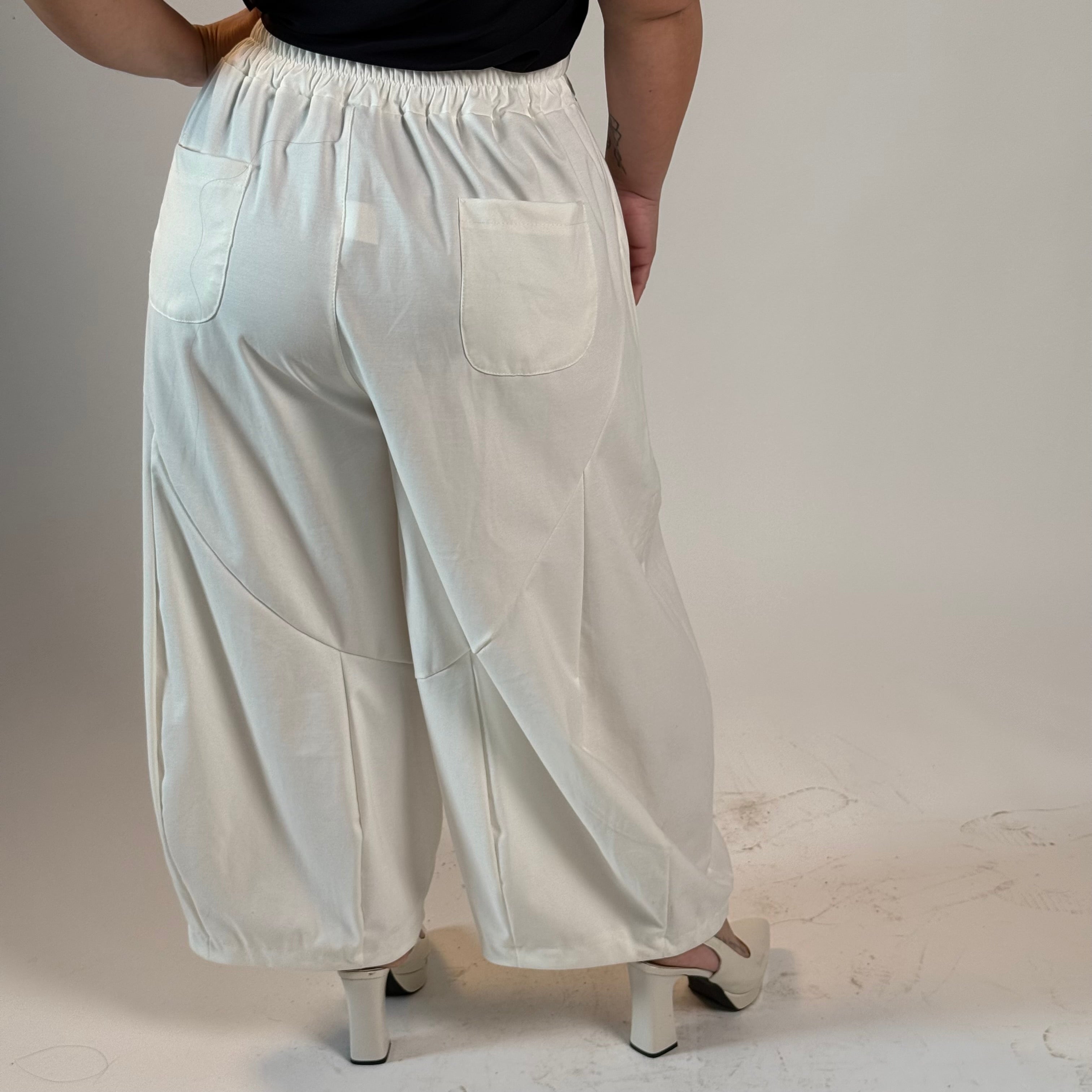 Pantalone palazzo comfort