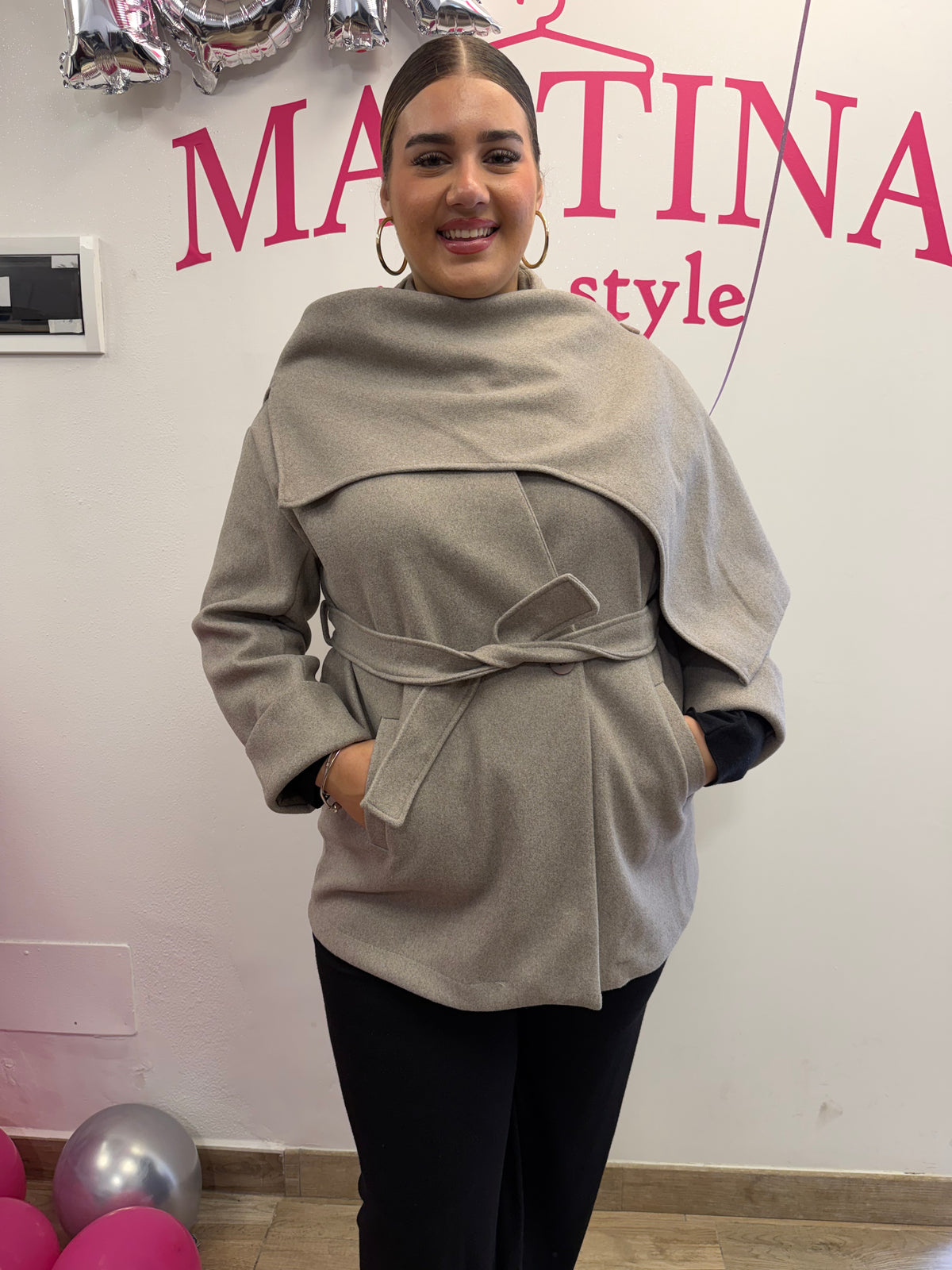 Cappotto Scialle curvy