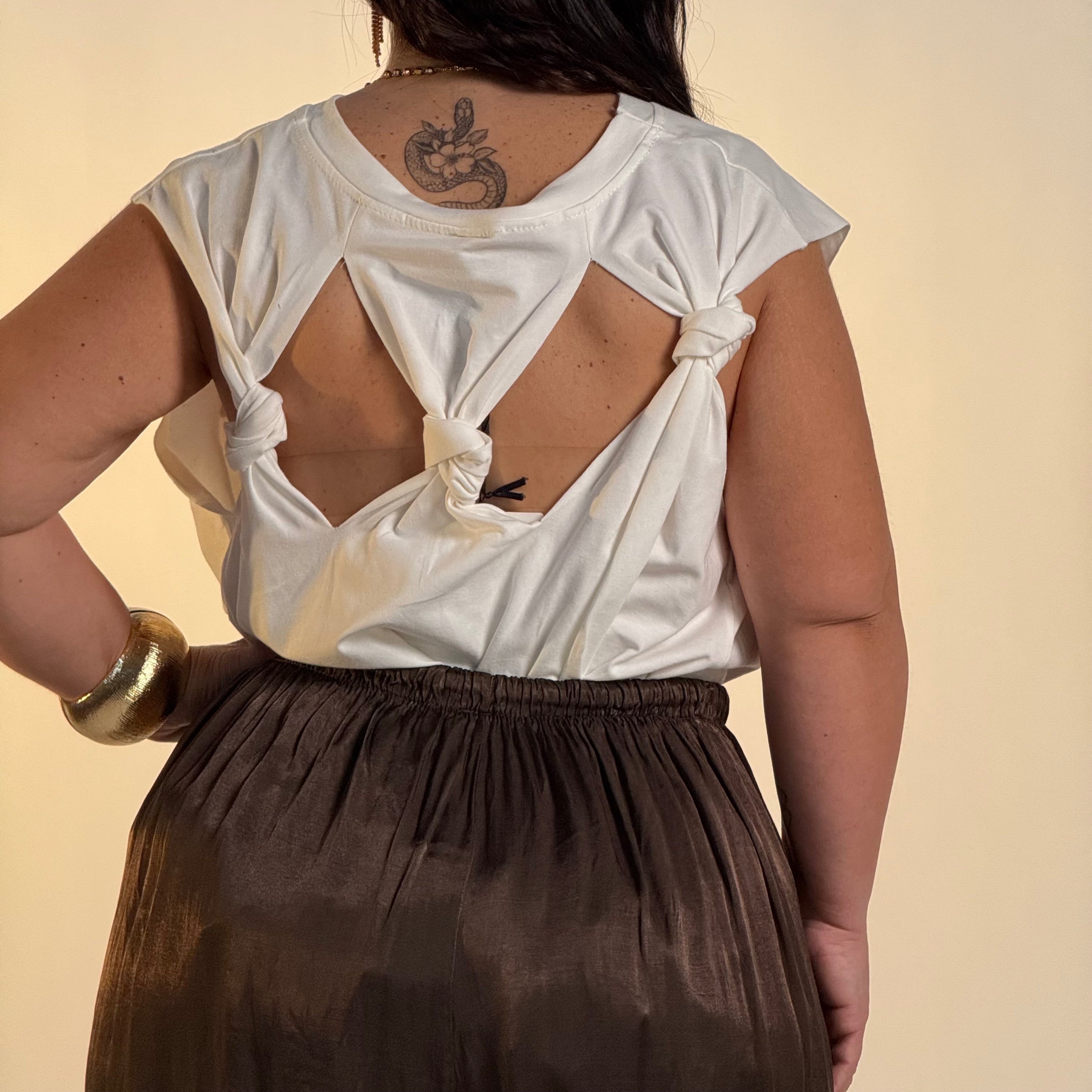 Maglia Glamour schiena scoperta